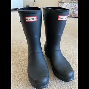Hunter rain boots